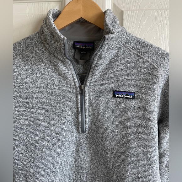 Patagonia Worn Wear Better Sweater 1/4 Zip Fleece Pullover Women’s Size Medium - Picture 3 of 11